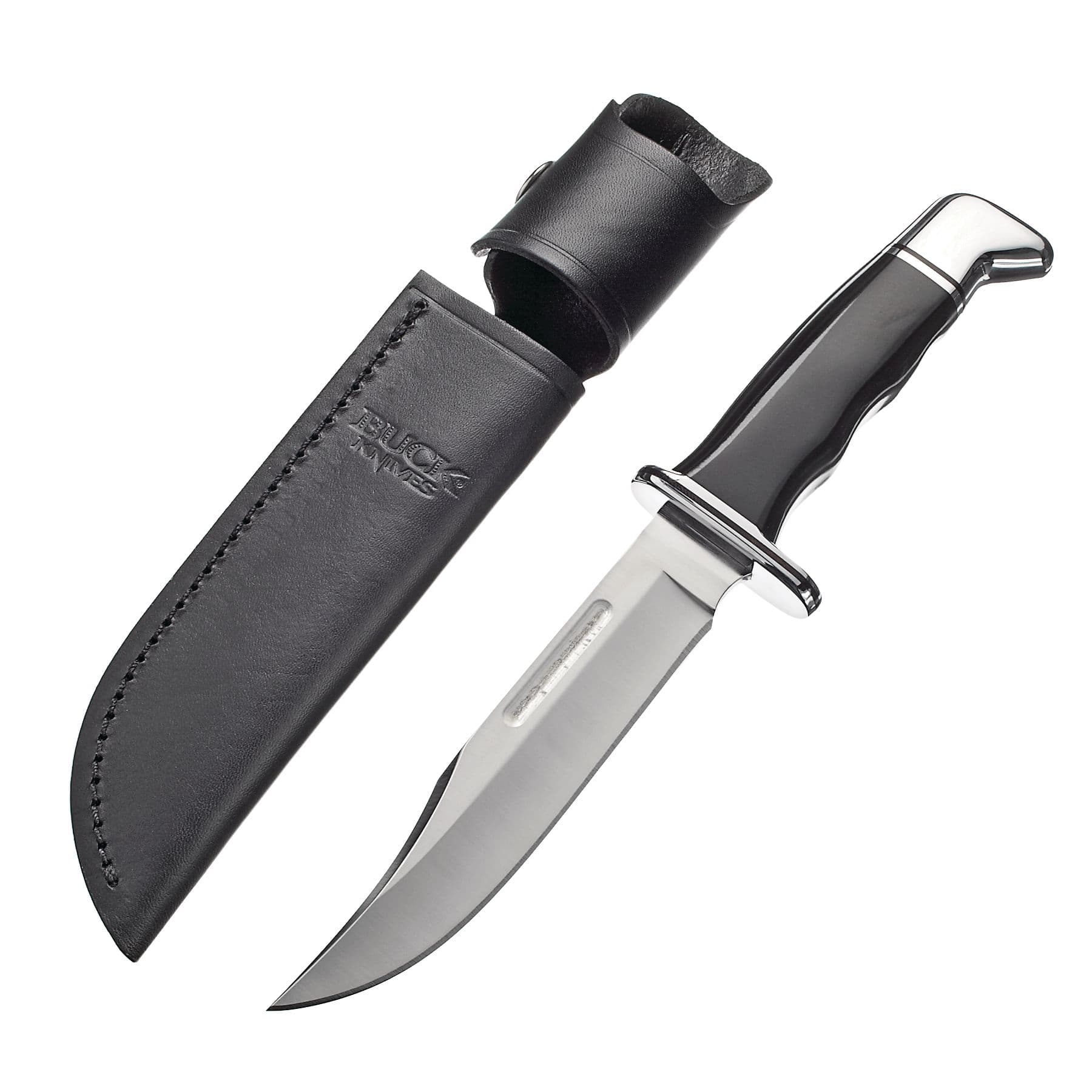 Buck Knives Buck 119 Fixed Blade Hunting/Camp Knife, w/ Leather