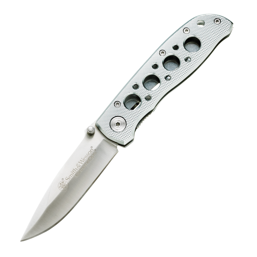 Smith  Wesson Extreme OPS Silver Liner Lock Knife | Canadian Tire