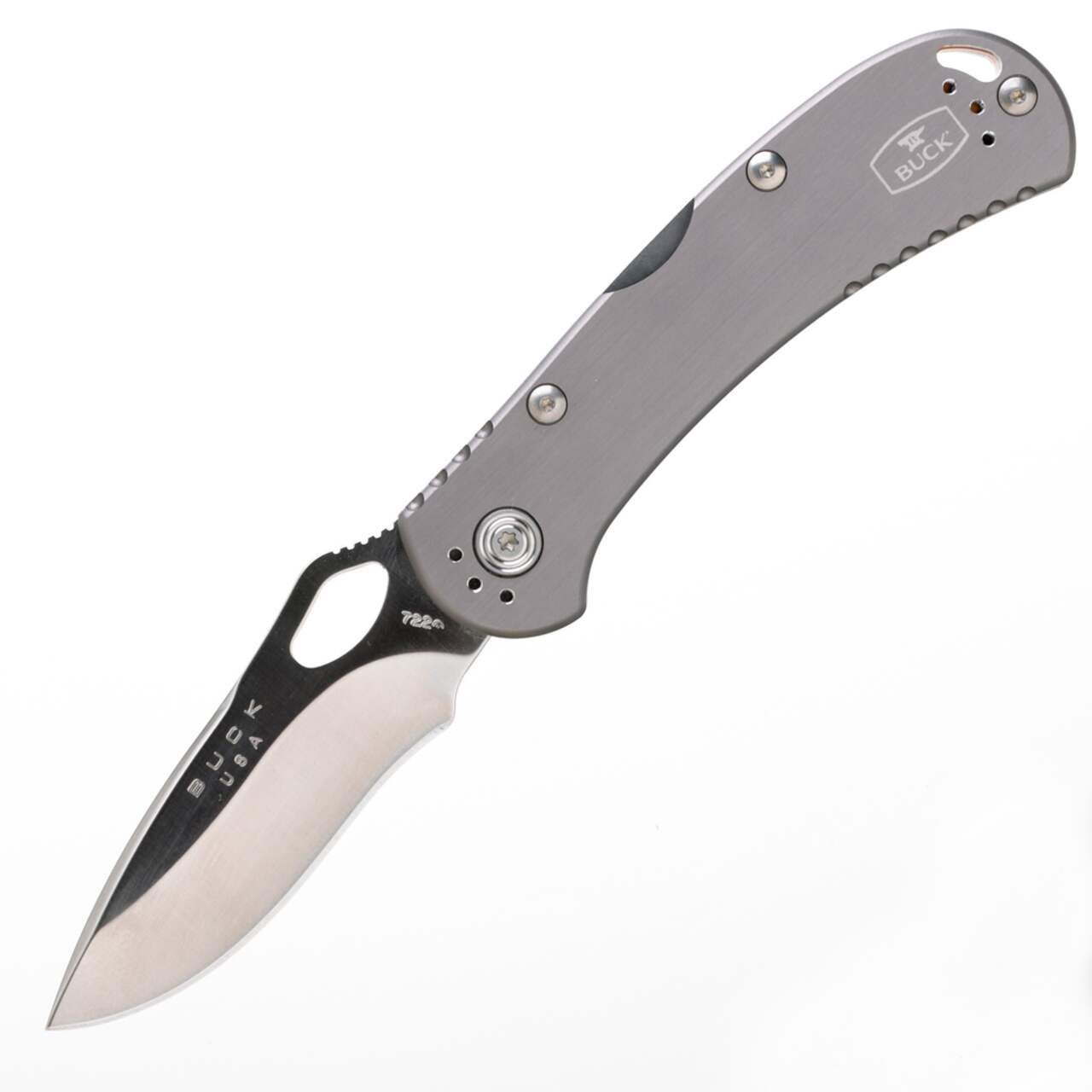 Buck Knives Buck 110 Folding Knife w/ CliP Style Leather Sheath