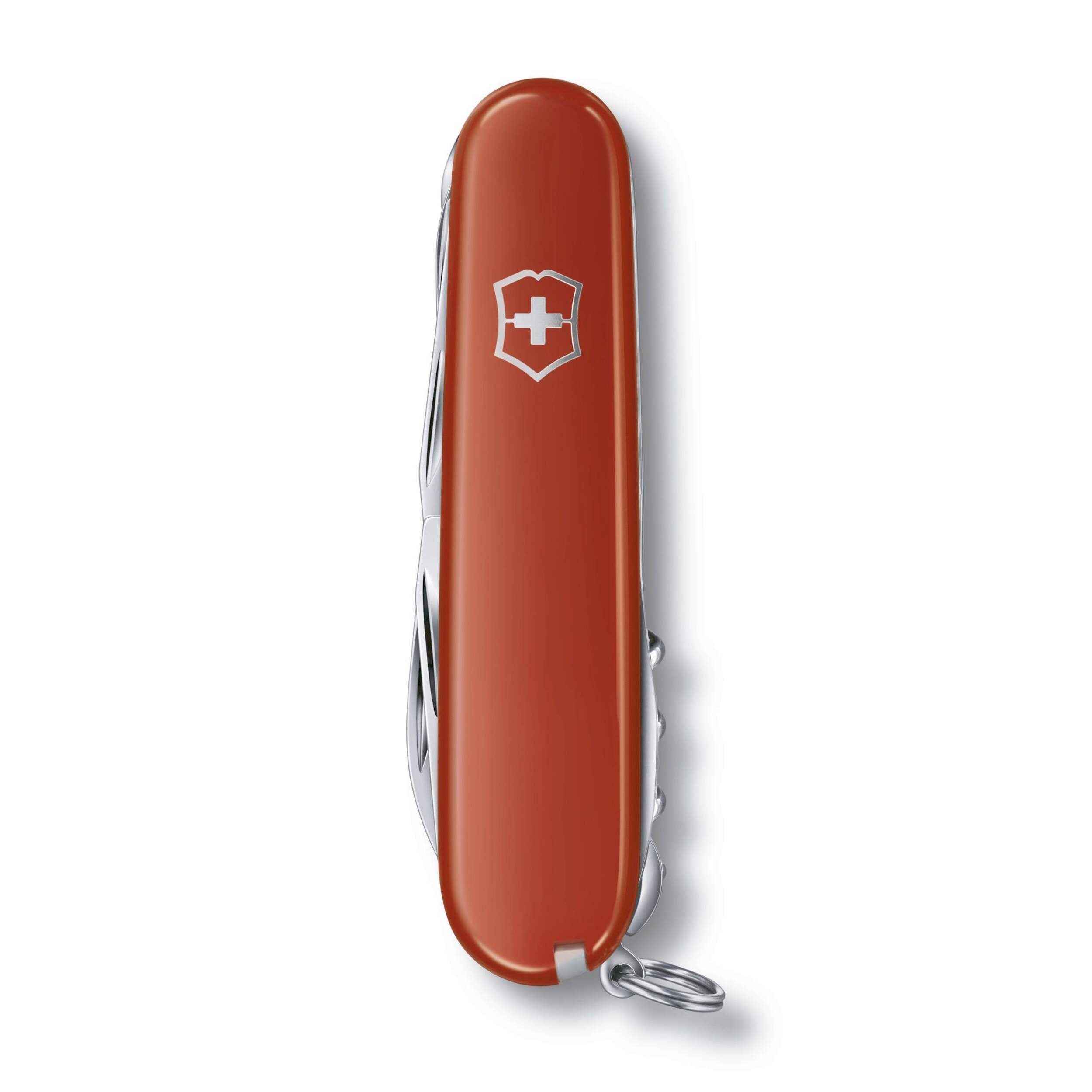 Victorinox Huntsman Red Swiss Army Knife Front_Flat
