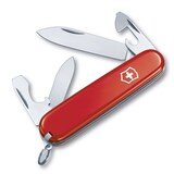 Couteau suisse Victorinox Recruit, rouge Front_Flat