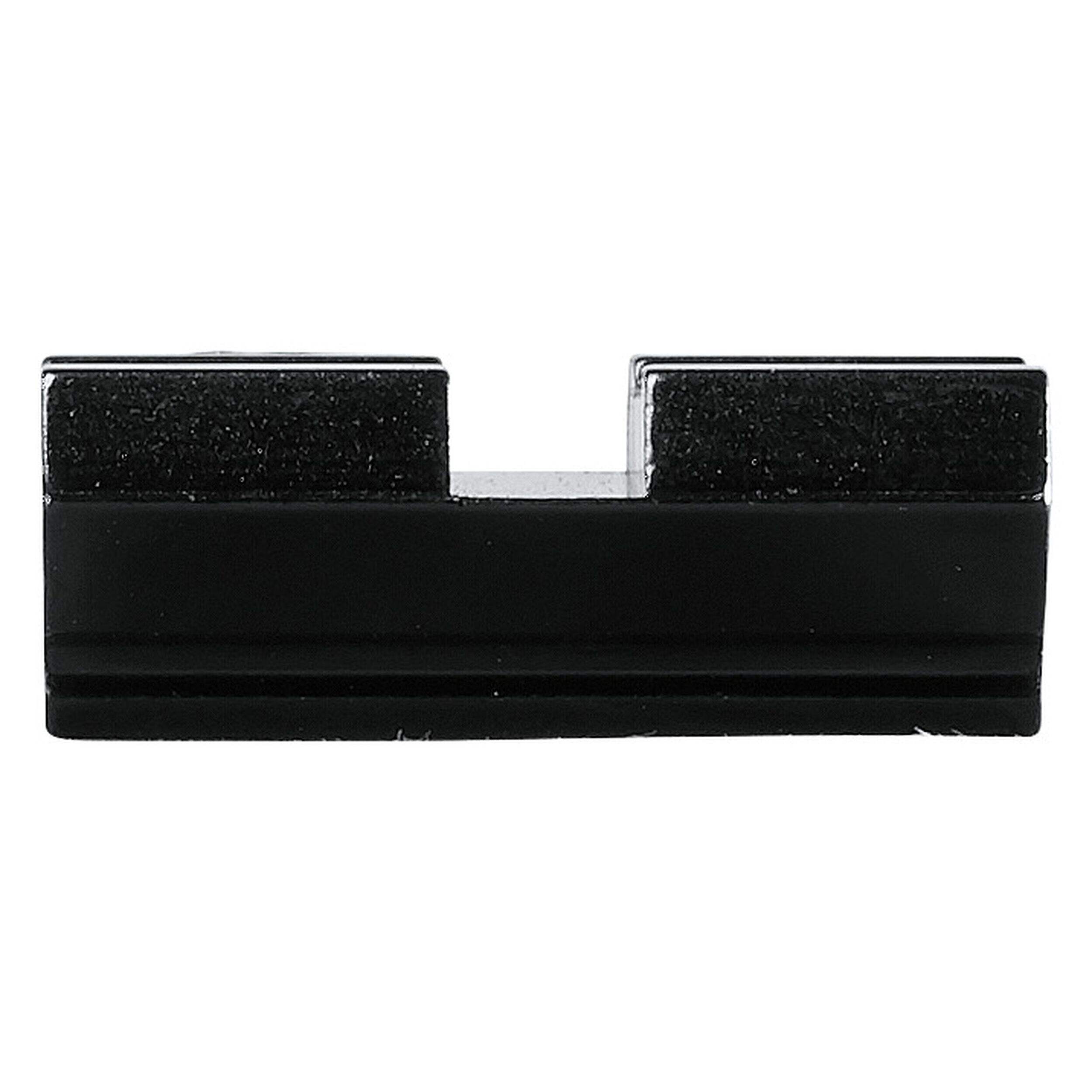 Base de lunette de visée à montage supérieur Weaver 48025, no 25, paq. 2 Front_Flat