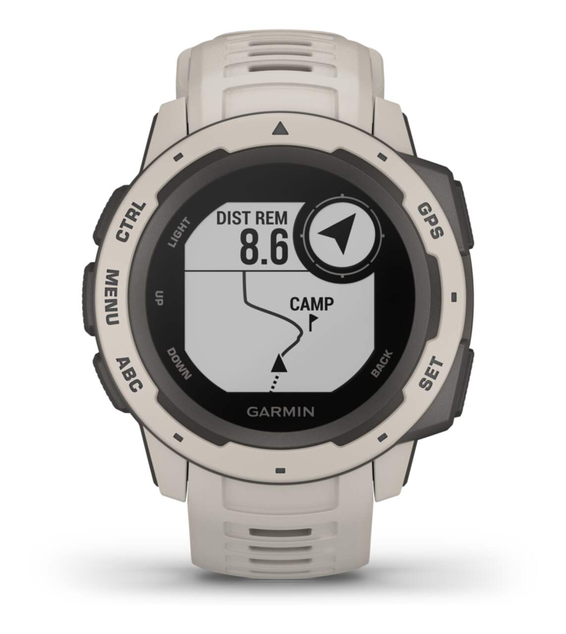 Garmin Instinct Outdoor GPS Watch Tundra