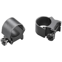 Bagues amovibles à monture supérieure Weaver, haut, fini mat, 1 po