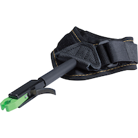Allen PULSE Rigor Youth Archery CalliPer Bow Release w/ Adjustable Wrist StraP Front_Three_Fourths_Angled_Left