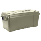 Plano Large Hinged Sportsman's Trunk with Wheels - 108 Quart, O.D. Green