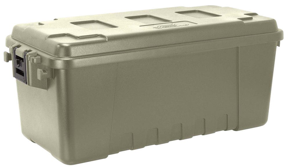 Plano SPortsman Storage Trunk w/ Locking Lids, O.D. Green, Medium, 64L Canadian Tire