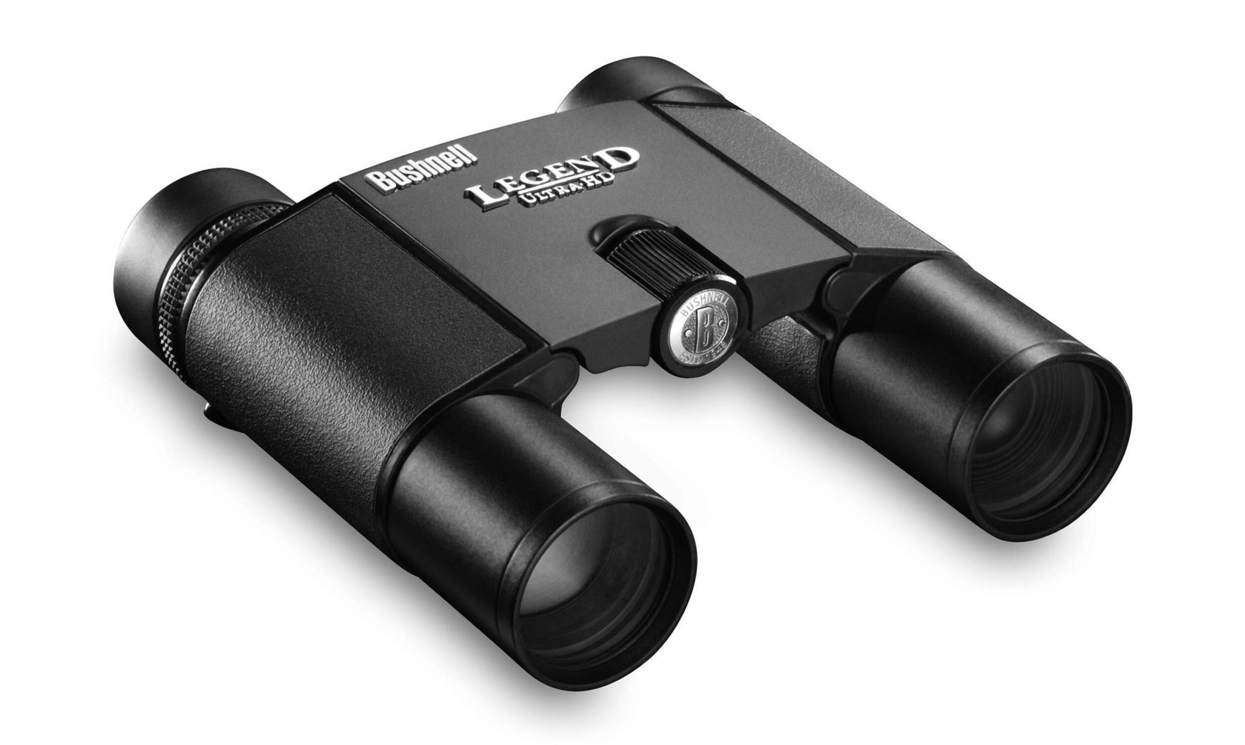 Bushnell Legend 10x25 Compact Folding Binoculars Front_Angled_Right