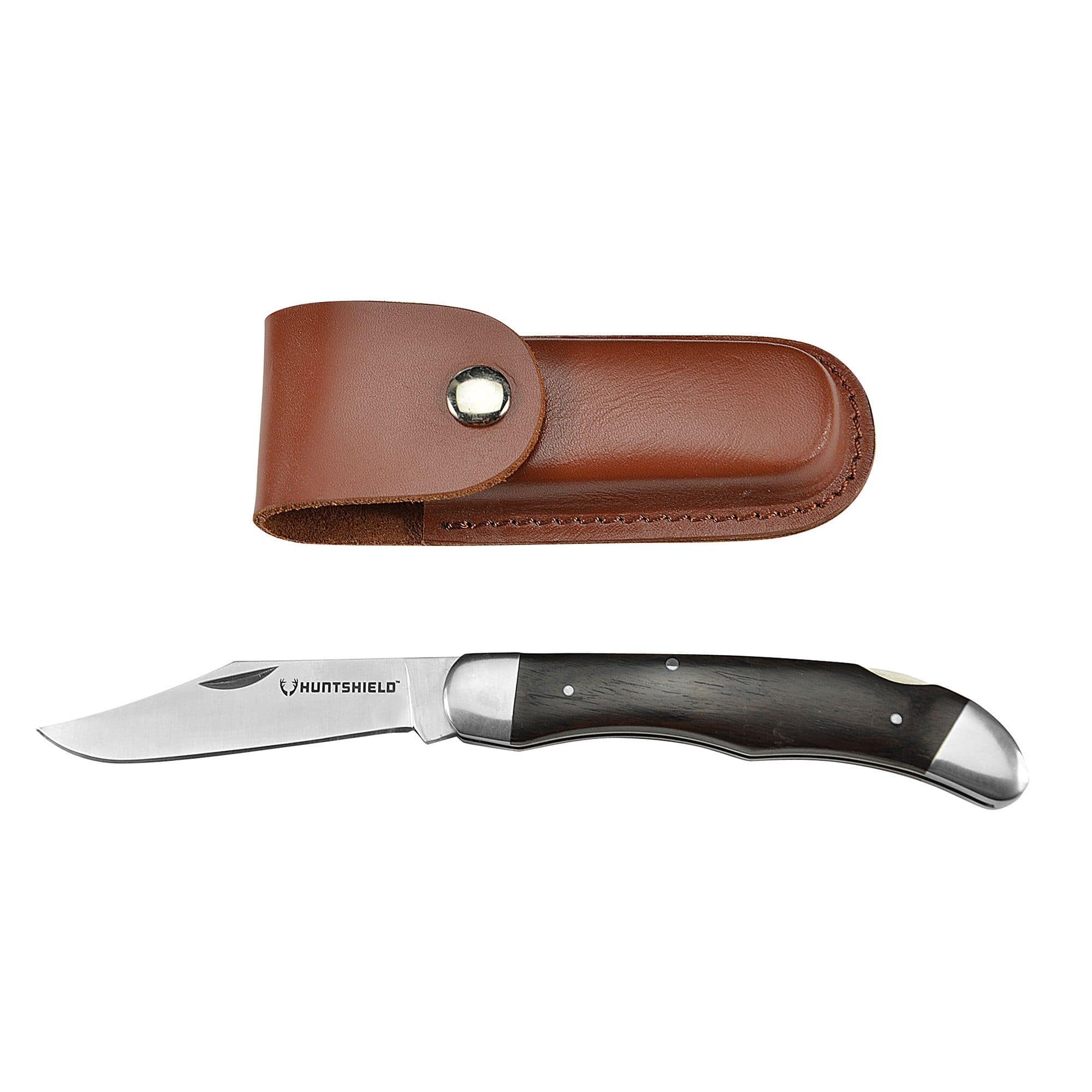 Outdoor Edge JaegerPair Skinner & Gutting Hunting Knife Combo w/ Belt  Sheath