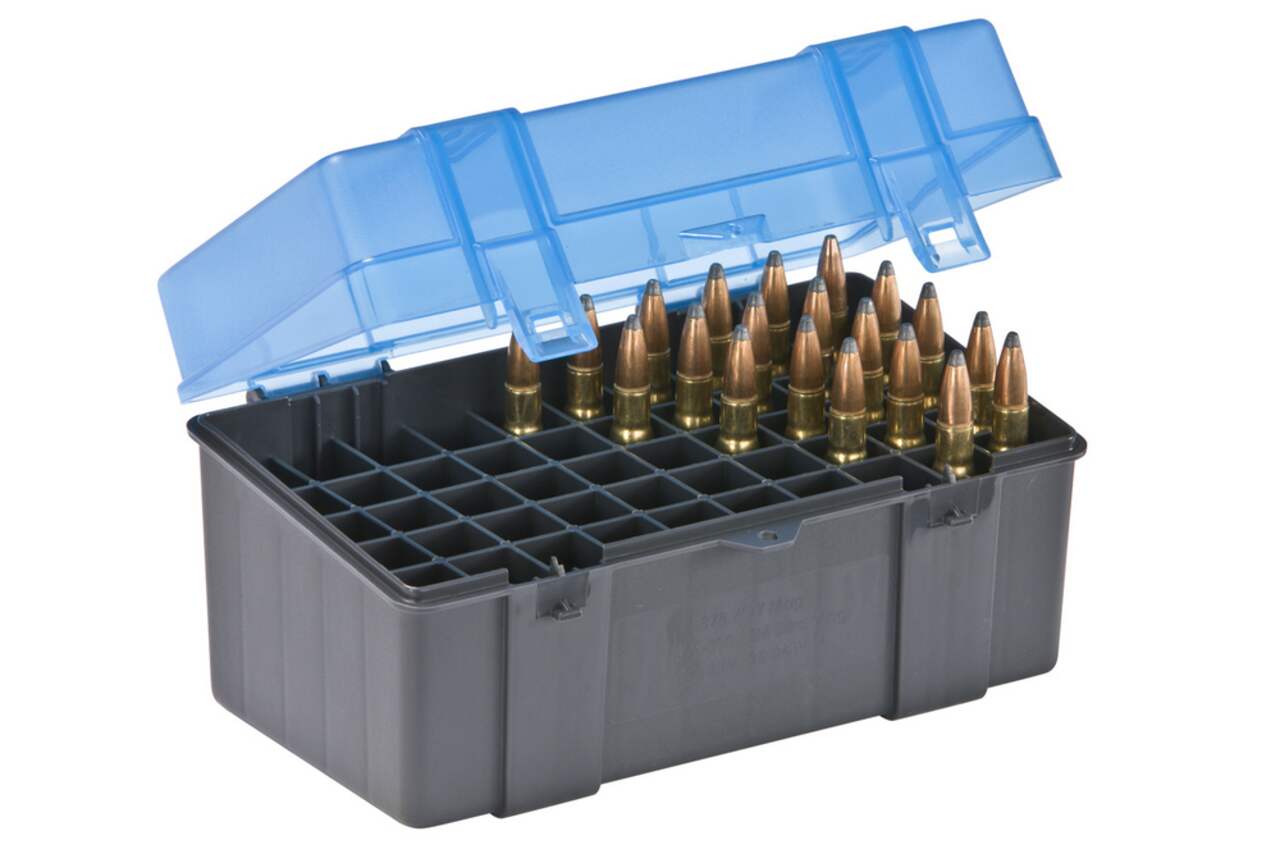 Plano Ammo Storage Box, Holds 50 Rounds, Large Calibre