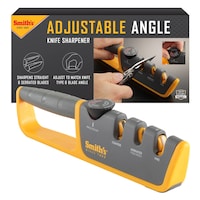 Smith's Adjustable Angle Pull-Thru Knife Sharpener, 2-Stage Composite_or_Mixed