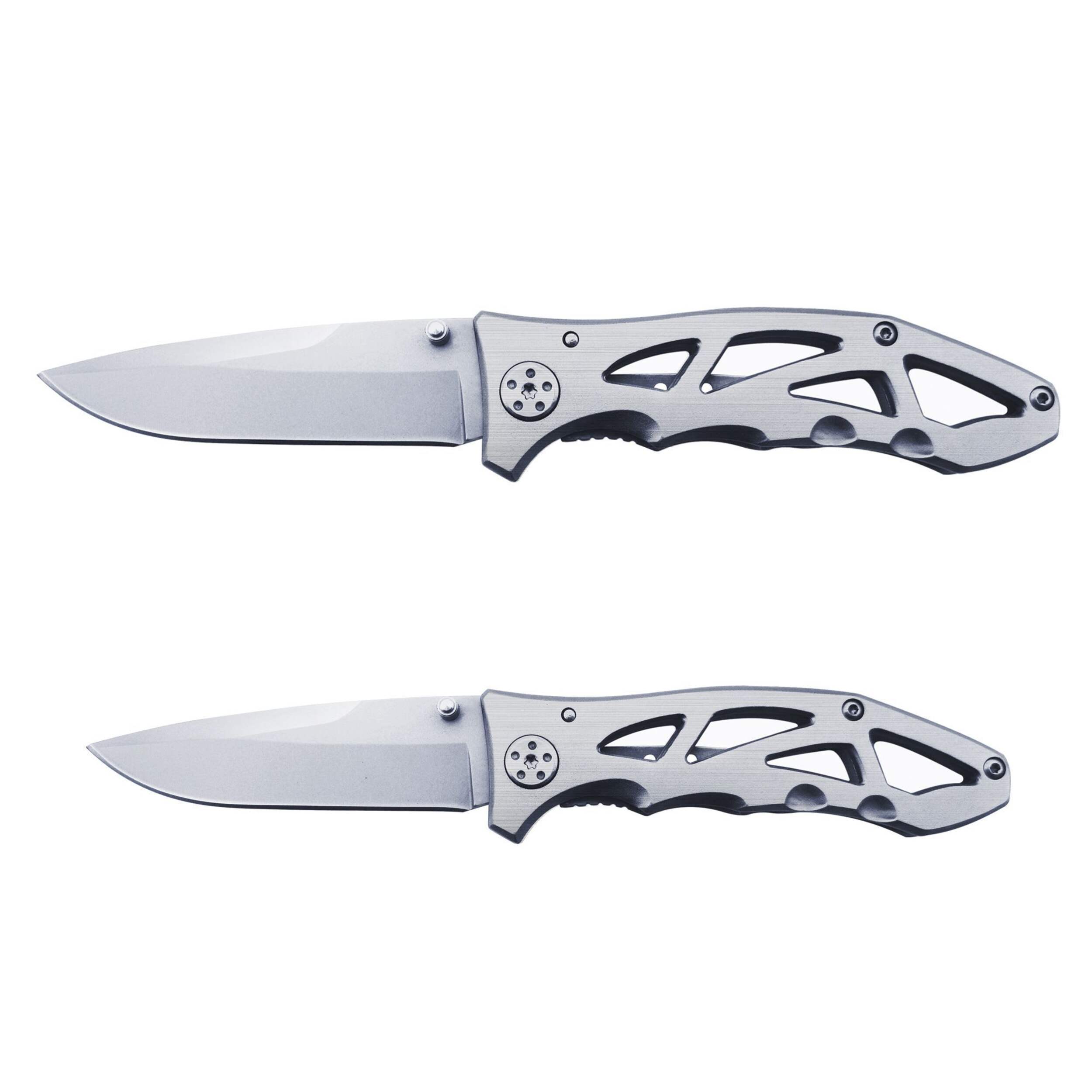 Outbound 2-Pack Folding Drop Point Paraframe Knives Side_Left
