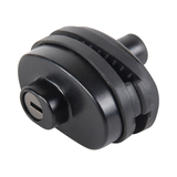 Huntshield 3-Key Gun Lock, Black, 3-Pk Front_Angled_Left