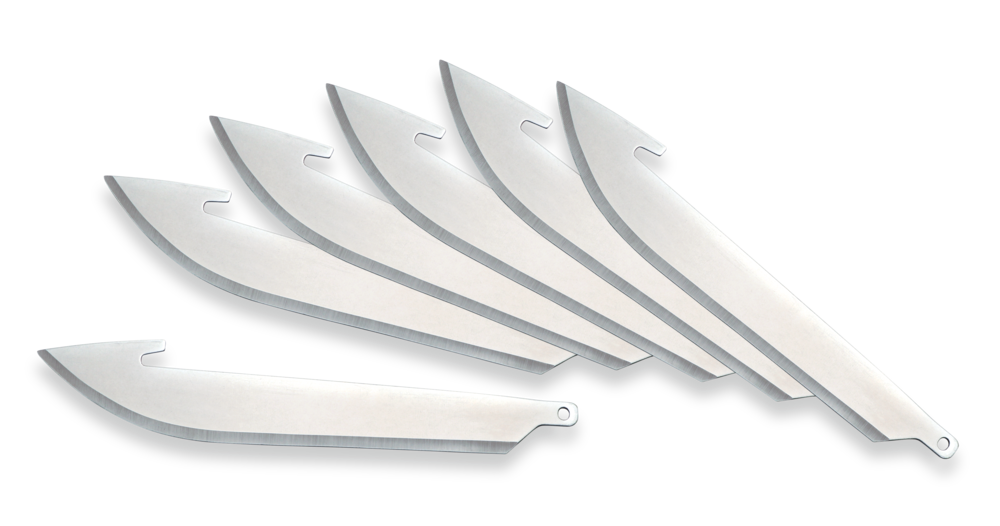 Outdoor Edge Razor-Lite Replacement Blades for Razor Series Knife, 3.5-in,  6-Pc