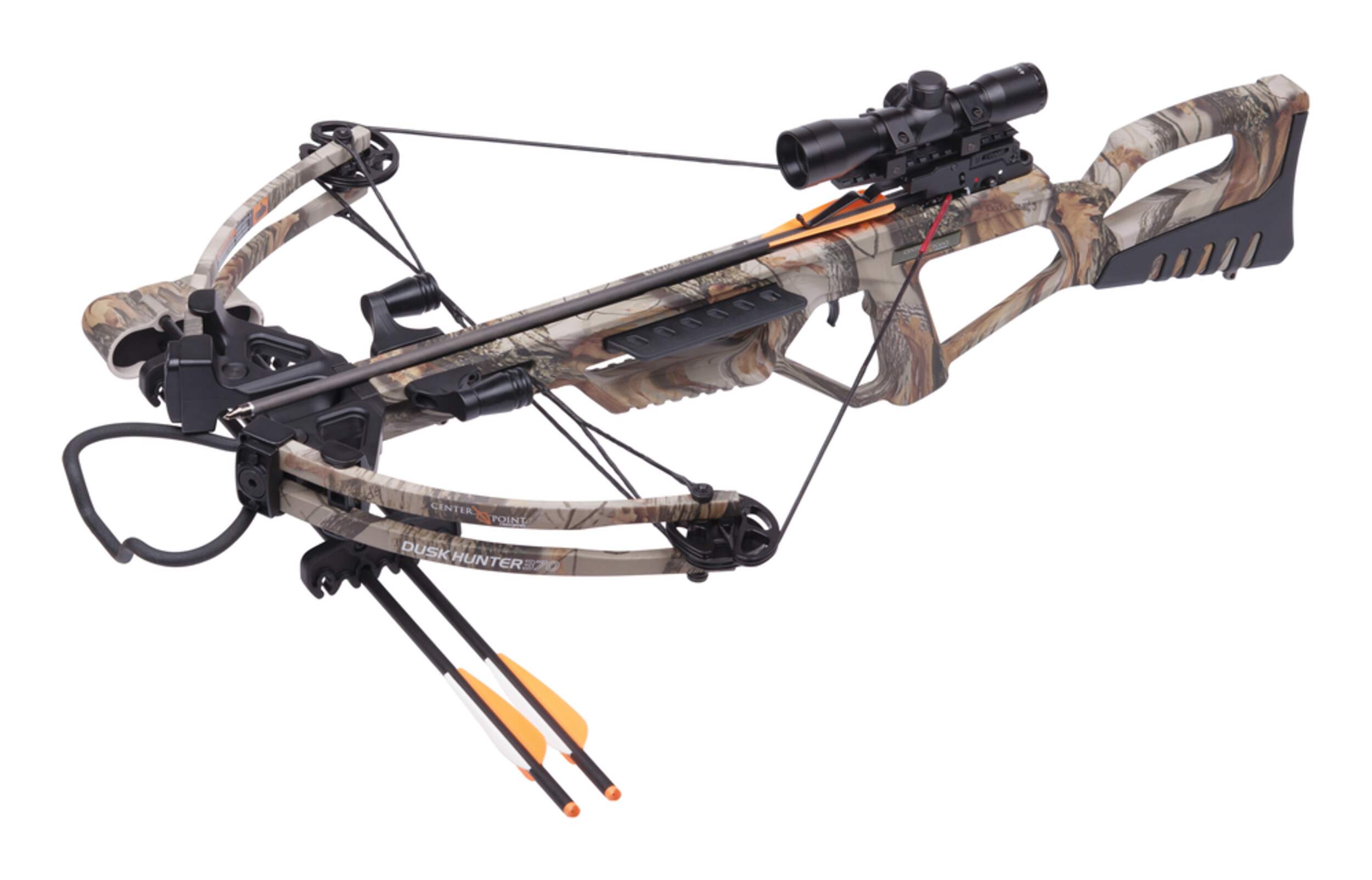 Crosman Dusk Hunter 370 Crossbow Front_Three_Fourths_Angled_Left