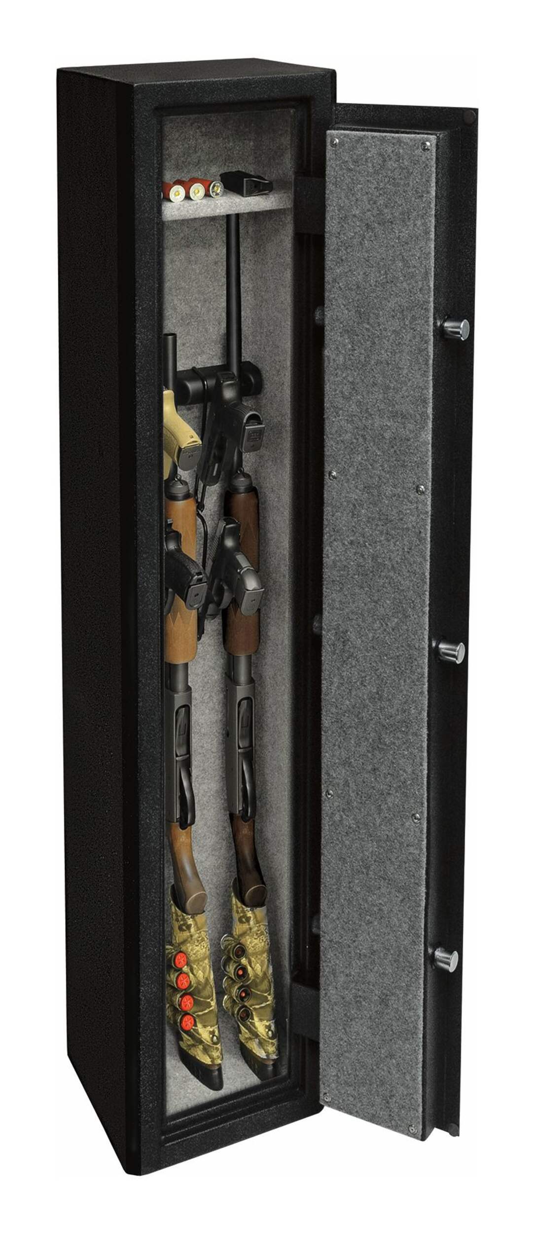 Stack-On Home Defence Safe with Electronic Lock Front_Angled_Right