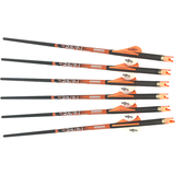 Carreaux pour arbalète de chasse Ravin avec pointe de terrain ou pointe de chasse à 100 grains, orange, paq. 6 Side_Left