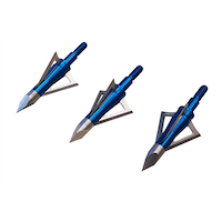 Pointes de flèche à tête large à 3 lames en acier Excalibur Crossbow Boltcutter, 100 grains, paq. 3