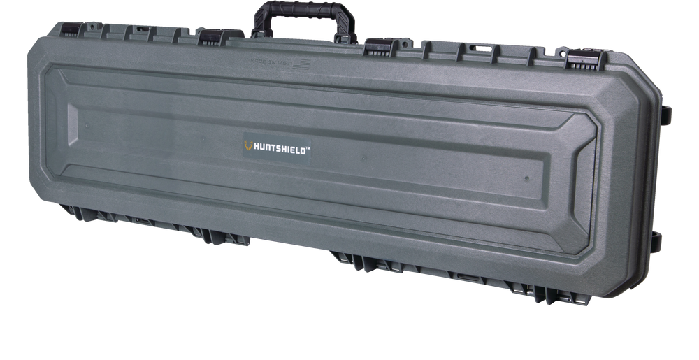 Huntshield AllWeather Double Rifle Carry Case, 52in, Green Canadian
