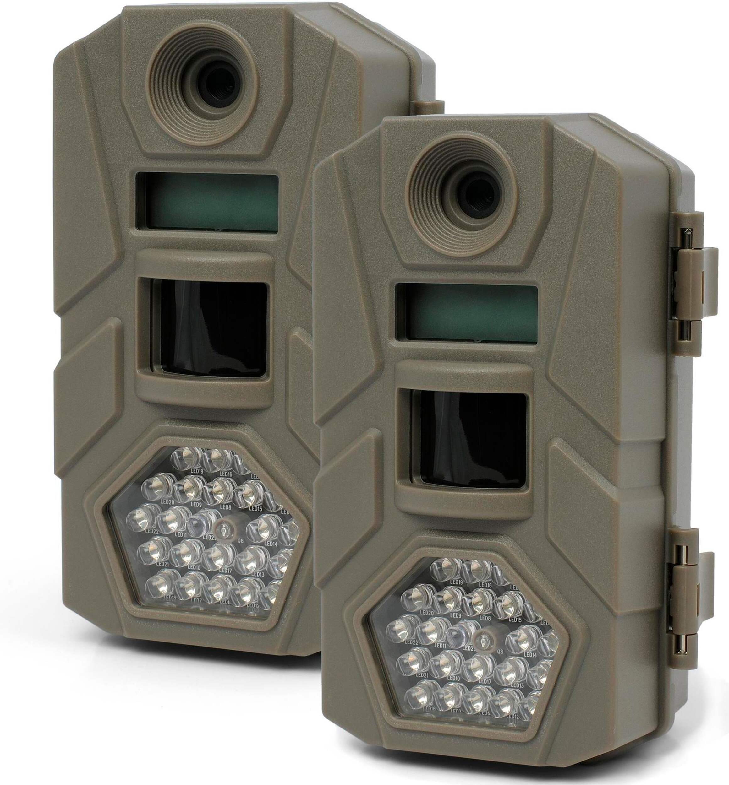 Tasco 8MP Trail Camera, 2-pk Front_Angled_Left