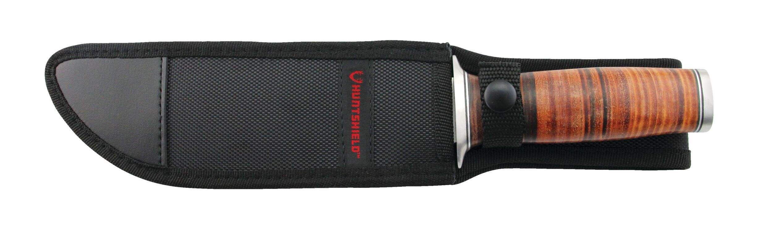 Huntshield Whitetail BAK Survival Knife with Sheath Side_Left