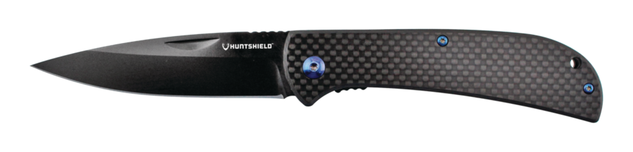 Huntshield Carbon EDC Folding Knife, 3.5-in Side_Left