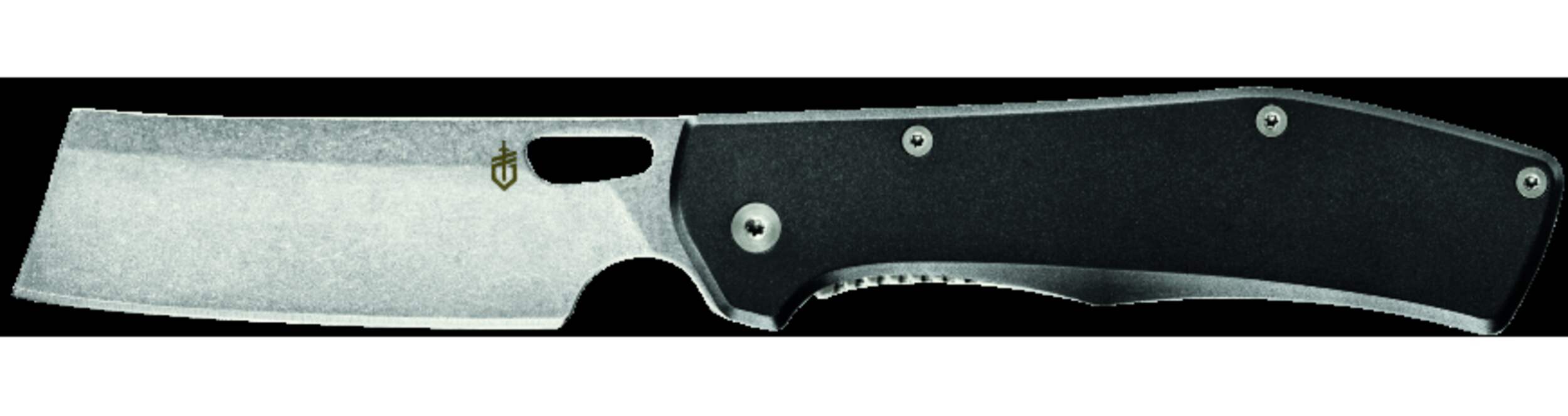 Gerber Flatiron Folding Hunting Knife w/ Pocket CliP, 3.8in Canadian