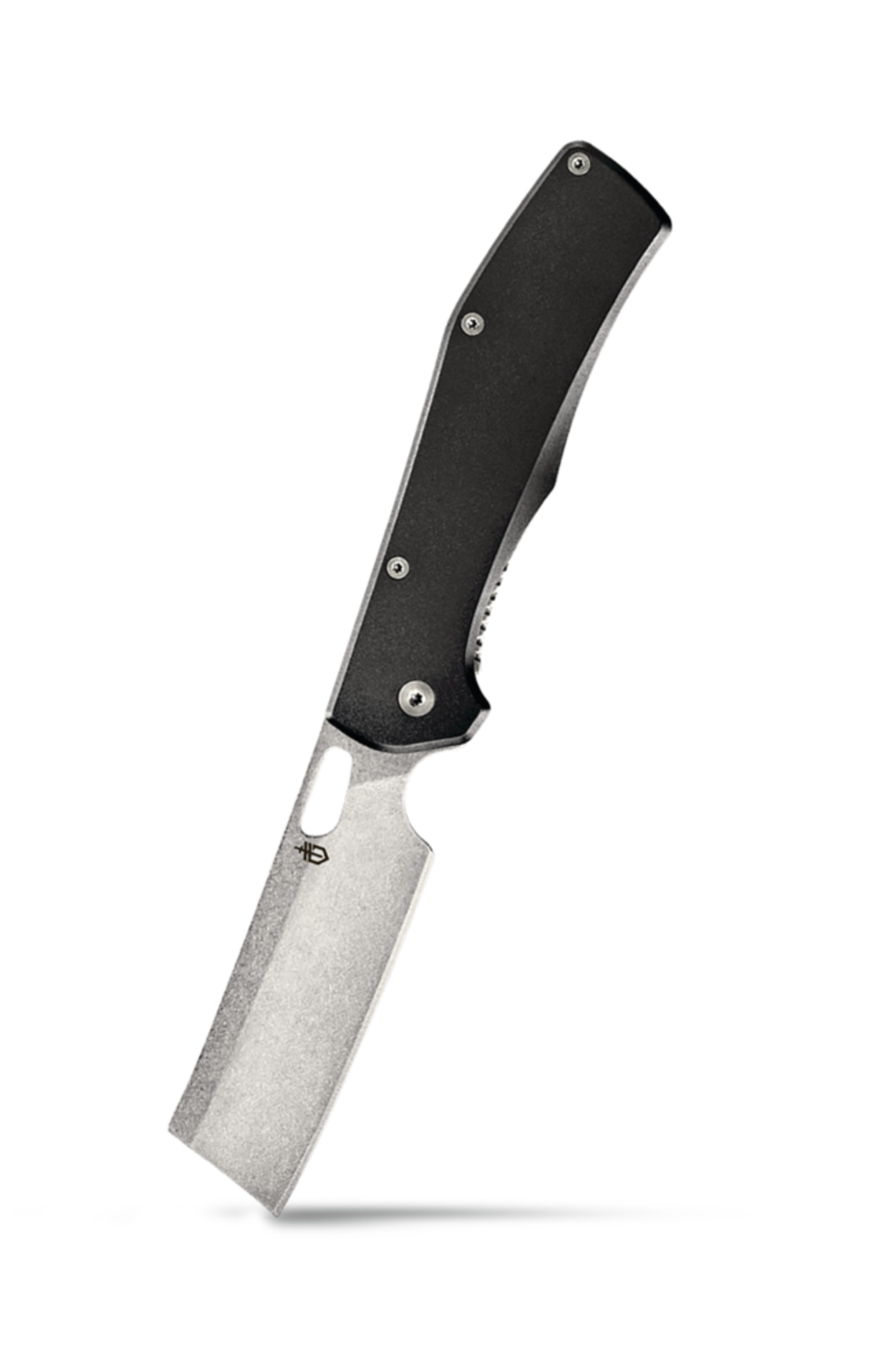 Gerber Flatiron Folding Hunting Knife w/ Pocket CliP, 3.8-in Front_Flat