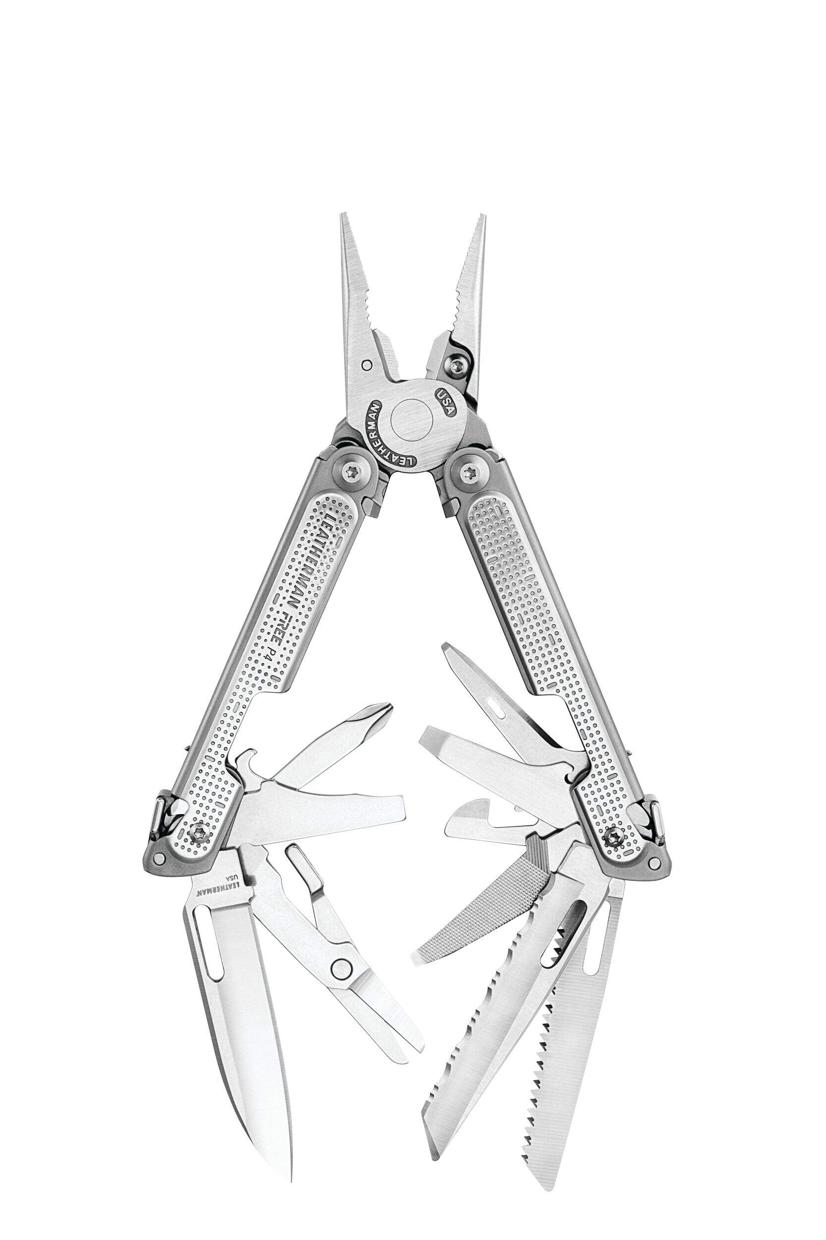 Leatherman Free P4 21-in-1 Multi-Purpose Pliers/Tool Front_Flat