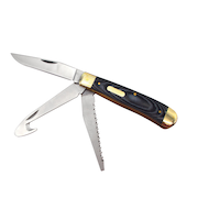 Yukon Gear 3-Blade Folding Pocket Knife Overhead_Plunge