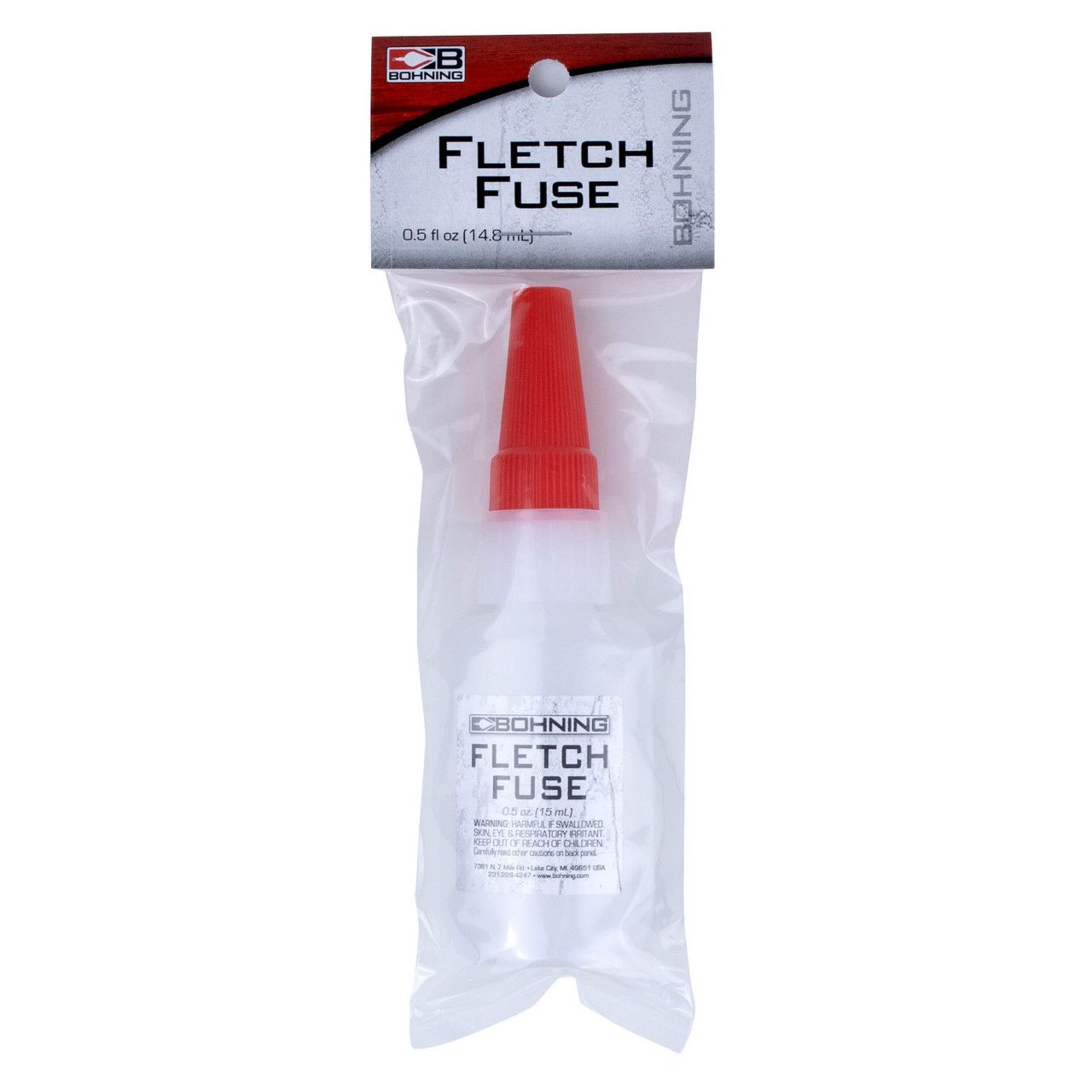 Bohning Fletch-Fuse Instant Glue for Arrow Vanes Front_Flat