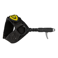 Tru-Fire Smoke Extreme Foldback Bow Release Buckle w/ Adjustable Wrist StraP, Black Side_Right