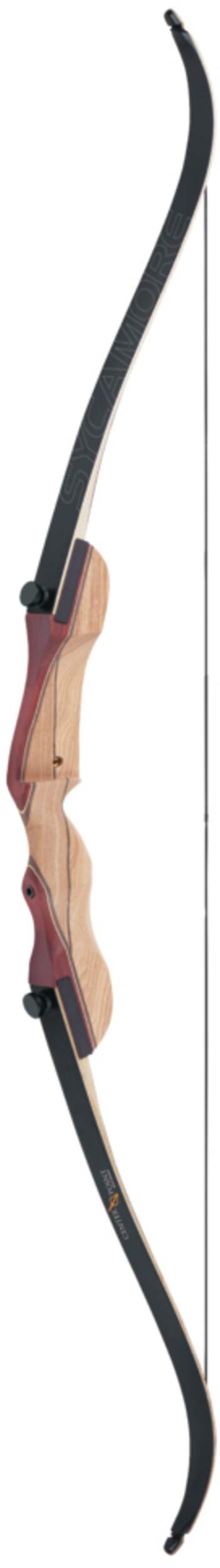 Arc recourbé Crosman Centerpoint Sycamore Takedown, 62 po, 25 lb de pression Side_Left