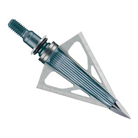 NAP Thunderhead Fixed Blade Broadhead/Arrow Tip for Crossbow, 100 Grain, 5-pk