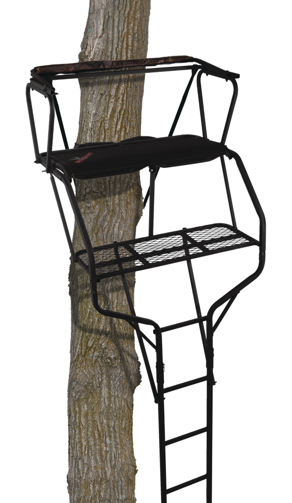 Big Game Guardian XLT 2Person Ladder Tree Stand w/ Seat & Shooting
