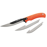 Outdoor Edge RazorMax™ Fixed Blade Knife, Includes 6 Blades Front_Angled_Left