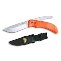 Outdoor Edge Swingblaze Skinning and Gutting Knife with Sheath, 3.6-in