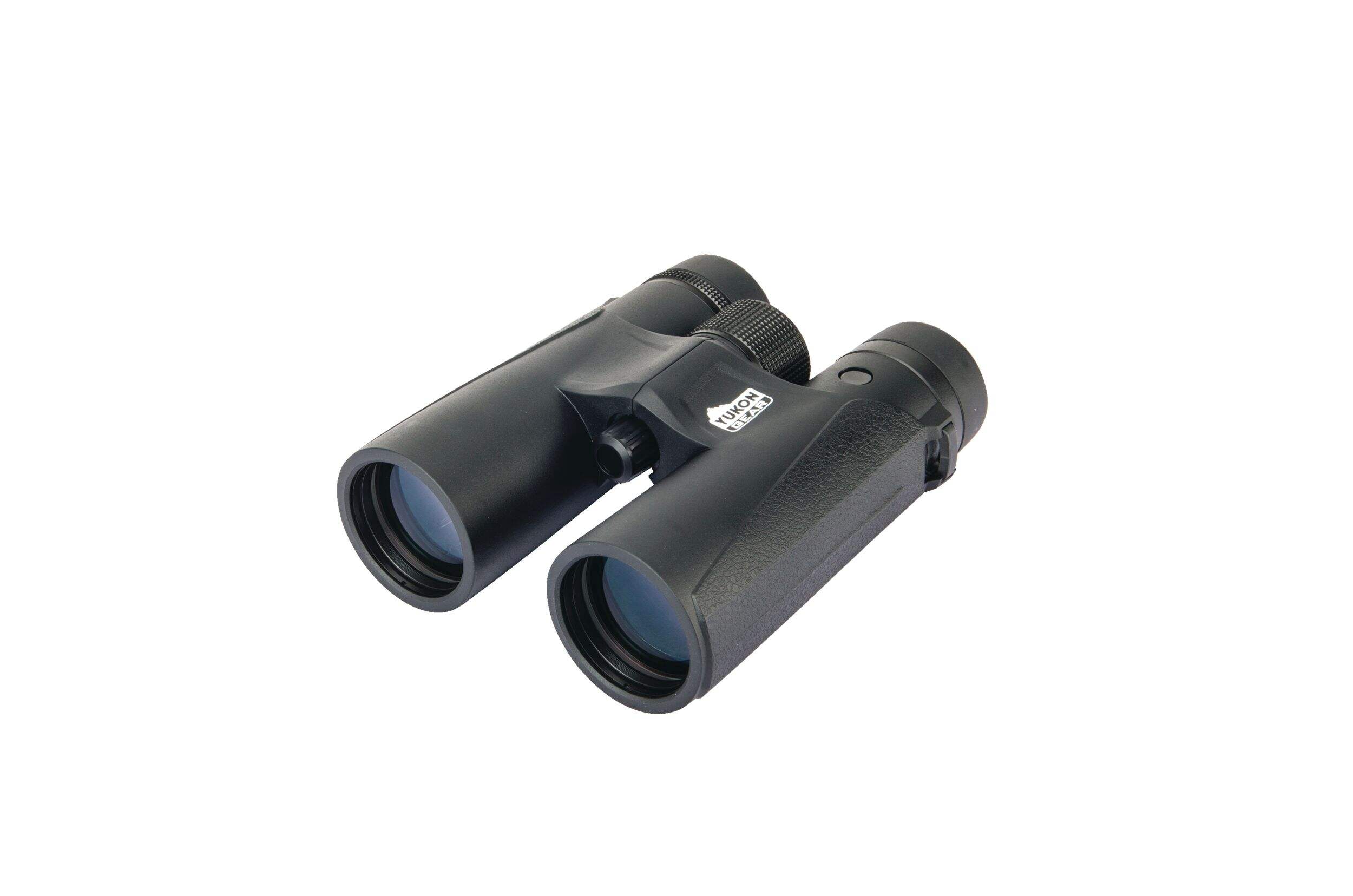Yukon Gear APX Roof Prism Fully Multi Coat Binoculars, Black, 10x42mm Front_Three_Fourths_Angled_Left