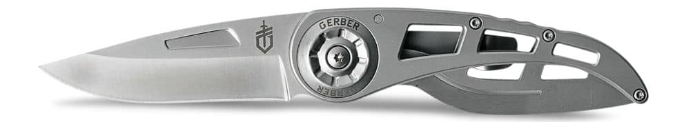 Gerber Ripstop II Stainless Steel Fine Edge Folding Pocket Knife 