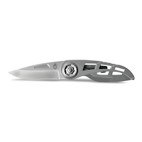 Gerber Ripstop II Stainless Steel Fine Edge Folding Pocket Knife, 7.4-in Side_Left