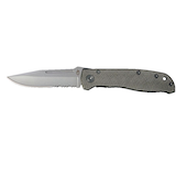 Gerber Air Ranger Serrated Folding Knife w/ Pocket Clip, 7.3-in Side_Left