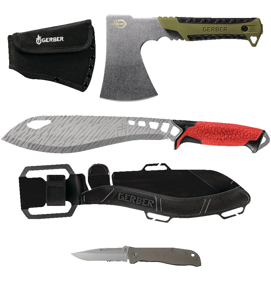 Geber Backcountry Pro 3Knives Kit Canadian Tire