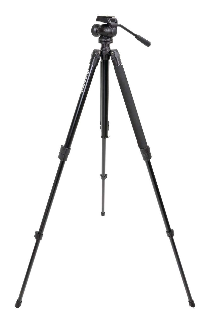 Trépied Celestron Trailseeker pour lunette/jumelles/caméra/télescope de  chasse, noir