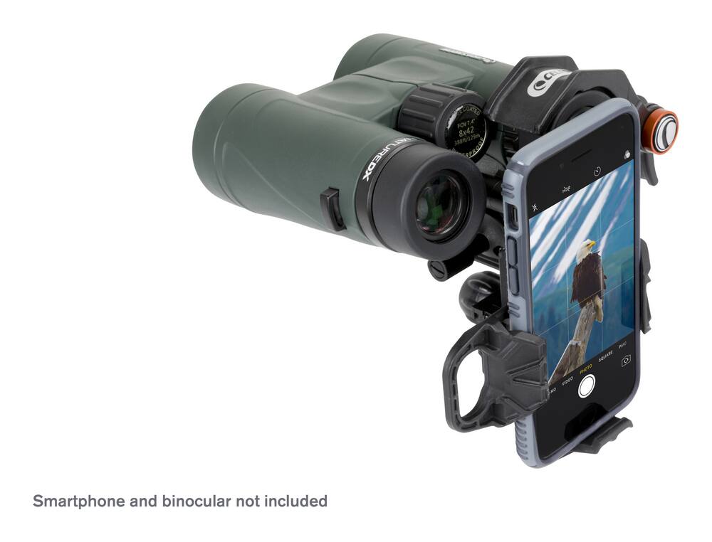 8 Celestron 94244 Enhance Your Viewing Experience Telescope Filter Black & NexYZ 3-Axis Universal Smartphone Adapter 