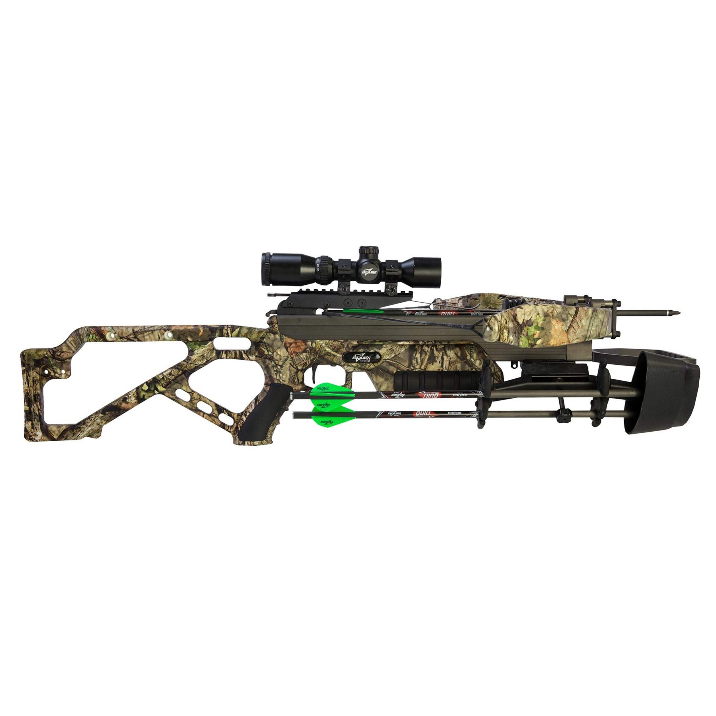 Excalibur Micro MAG 340 MOBUC Camp Crossbow Combo w/ Scope & Arrows Side_Right