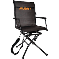 Muddy Portable Folding Swivel Ground Seat/Chair w/ Carry StraP For Hunting