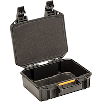 Pelican Vault Accessory Gun Case, Small Front_Angled_Right