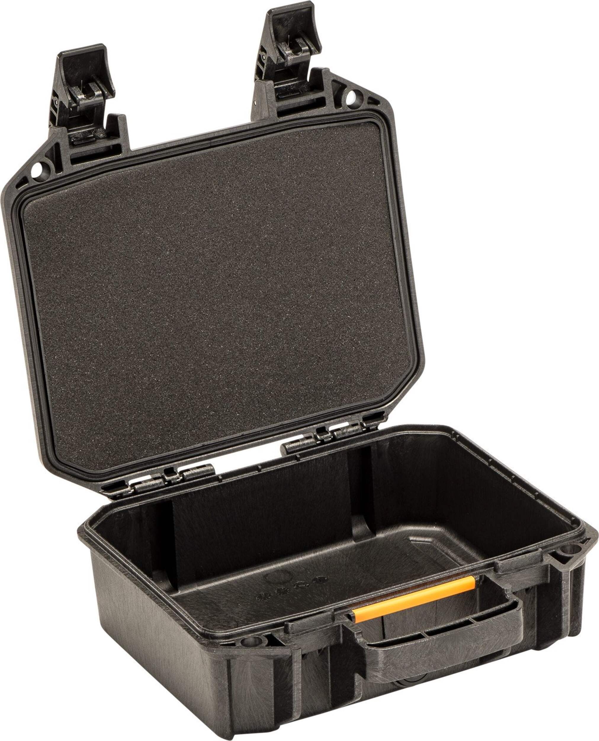 Pelican Vault Accessory Gun Case, Small Front_Angled_Right