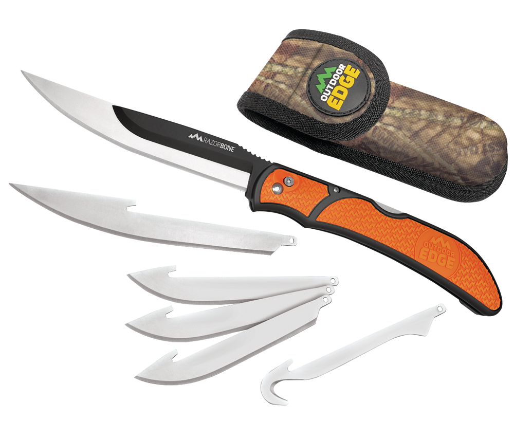 Outdoor Edge RazorBone Hunting Knife w/ Sheath Canadian Tire