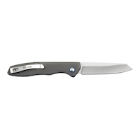 Buck Knives 260 Razor XT Wharncliffe w/Accent Washer Pivot, Blue, 7 5/8-in Side_Right